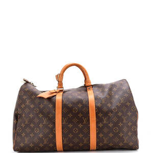 Louis Vuitton Keepall Bag Canvas 50 #234410L11B